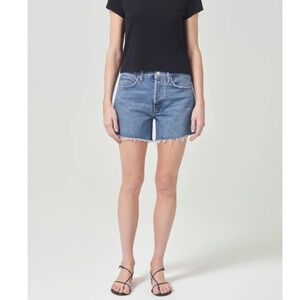 Agolde Parker Denim Shorts size 28 EUC